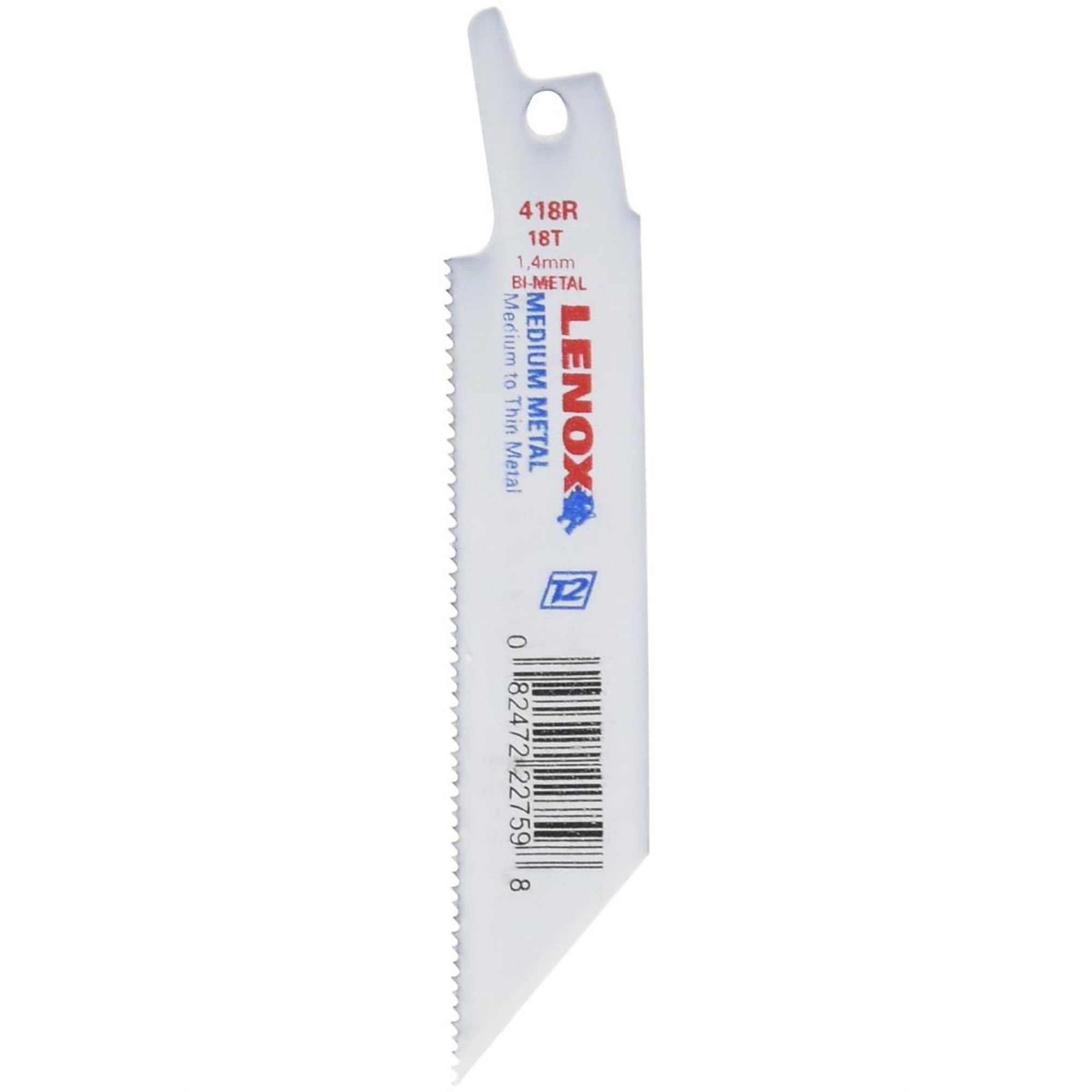 Lenox Tools Reciprocating Saw Blades — 4in., Bi-Metal, 18 TPI, Model# LEX22759